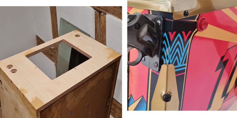 Flippermanufaktur Gehäuserestauration
