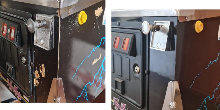 Flippermanufaktur Gehäuserestauration